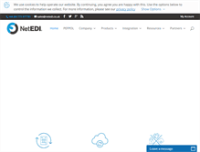 Tablet Screenshot of netedi.co.uk